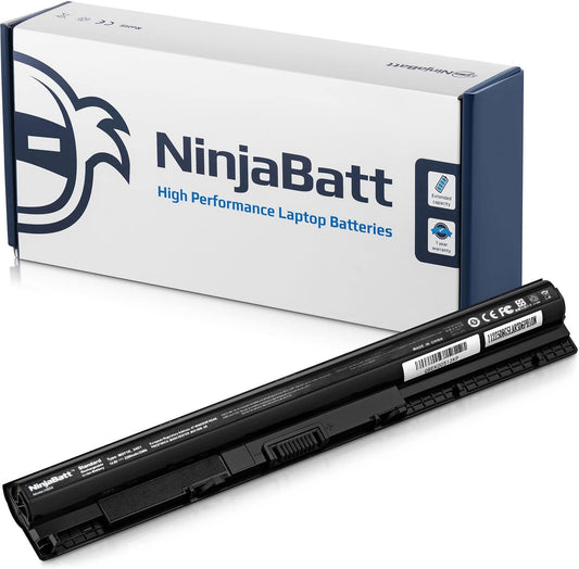 NinjaBatt Battery M5Y1K for Dell Inspiron 14 15 17 5000 3000 Series 5558 5555 5755 5559 3558 3451 3551 5758 5758 5551 5755 5458 WKRJ2 HD4J0 GXVJ3 07G07 6YFVW K185W - High Performance