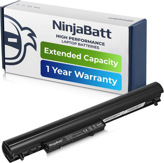 NinjaBatt 776622-001 HP Laptop Battery for LA03DF LA04 15-F272WM 15-F233WM 15-F211WM 752237-001 728460-001 15-F162DX 15-F039WM 15-N210DX 15-F100DX 15-F010DX - High Performance