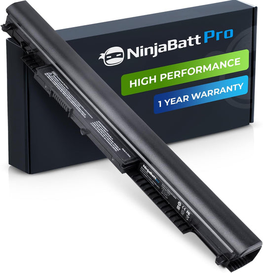 NinjaBatt Pro Battery for HP 807956-001 807957-001 HS04 807611-421 HS03 HSTNN-LB6U 15-AY039WM 15-AY009DX 15-AY061NR 15-BA009DX TPN-I119 15-AY041WM 255 G5 HSO4, Premium Cells - [4 Cells/2600mAh]