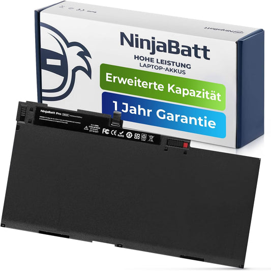 NinjaBatt Battery for HP CM03XL 717376-001 Elitebook 840 G3 845 850 750 745 740 G1 G2 Series CM03 CO06XL Zbook 14 15u – High Performance [50Wh/11.1v]