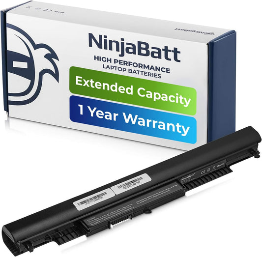 NinjaBatt 807956-001 HP Battery for HS04 HS03 807957-001 807611-421 HSTNN-LB6U Notebook 15-AY039WM TPN-I119 G4/G5 240 245 246 250 256 - High Performance