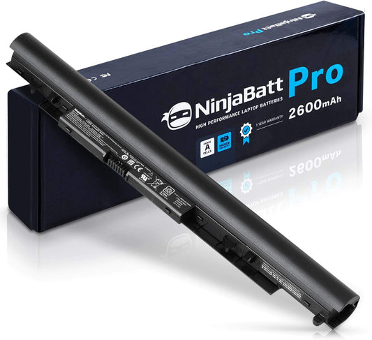 NinjaBatt Pro Battery for HP 919700-850 JC03 15-BS015DX 15-BS113DX 250 G6 17-BS011DX 15-BW011DX 15-BS013DX JC04 15-BS115DX 15-BS012DS JCO3 JCO4 255 G6 919701-850 - Premium Cells [2600mAh/14.8V]